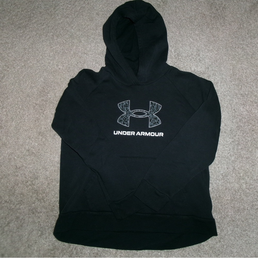 Under Armour Black Pullover with Logo